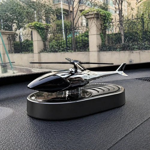 Difusor e Aromatizador Solar para Carro com Rotação Automática