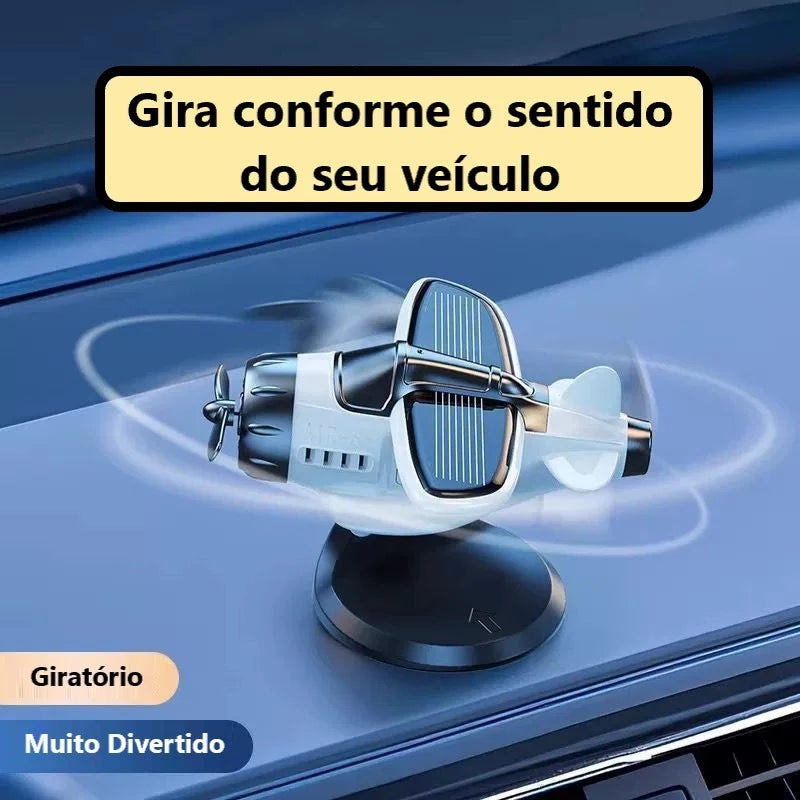 DIFUSOR SOLAR GIRATÓRIO PARA CARRO