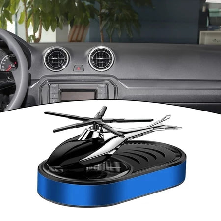 Difusor e Aromatizador Solar para Carro com Rotação Automática